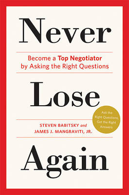 Book cover for Never Lose Again
