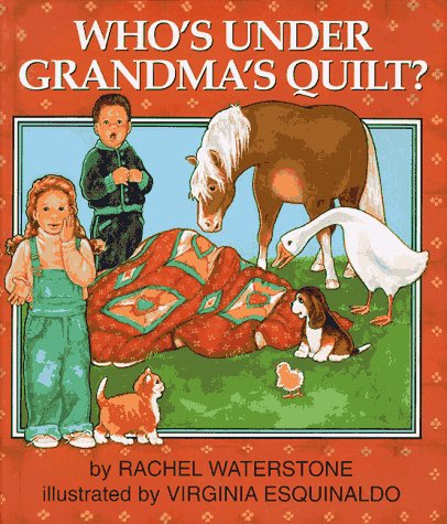 Book cover for Who's under Grandma's Quilt?