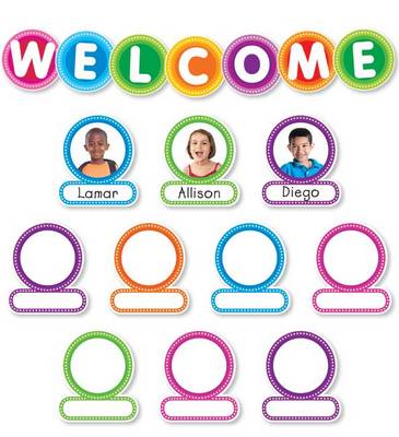 Book cover for Color Your Classroom Welcome Bulletin Board