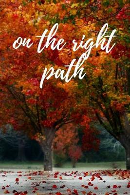 Book cover for On The Right Path