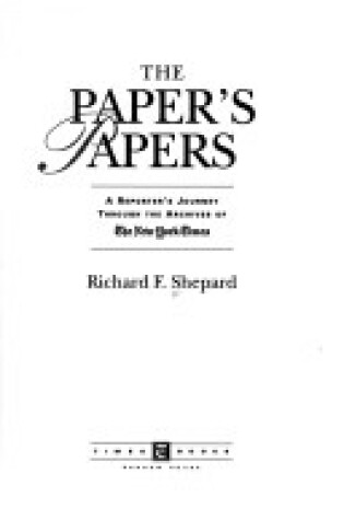 Cover of The Paper's Papers