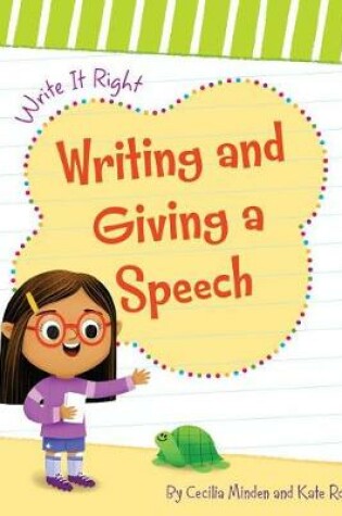 Cover of Writing and Giving a Speech