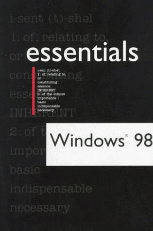 Cover of Windows 98 Essentials