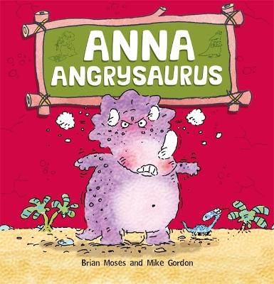 Book cover for Anna Angrysaurus