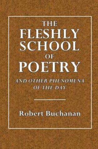 Cover of The Fleshly School of Poetry