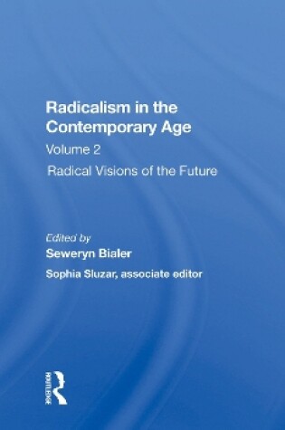 Cover of Radicalism In The Contemporary Age, Volume 2