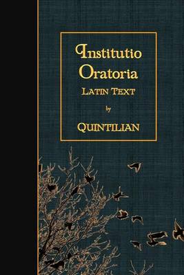 Book cover for Institutio Oratoria