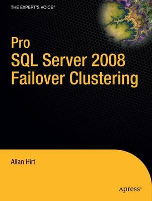 Book cover for Pro SQL Server 2008 Failover Clustering