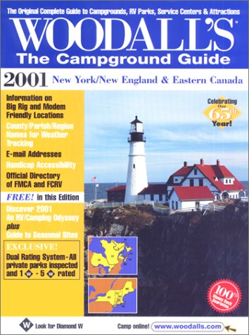 Cover of Woodall's New York & New England Camping Guide, 2001