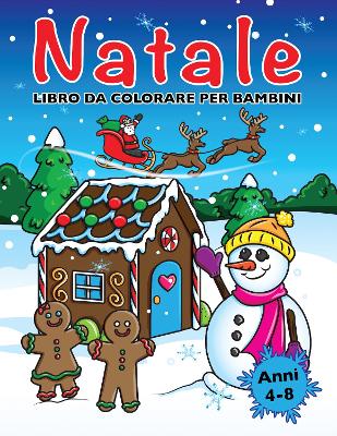 Book cover for Libro da Colorare di Natale per Bambini