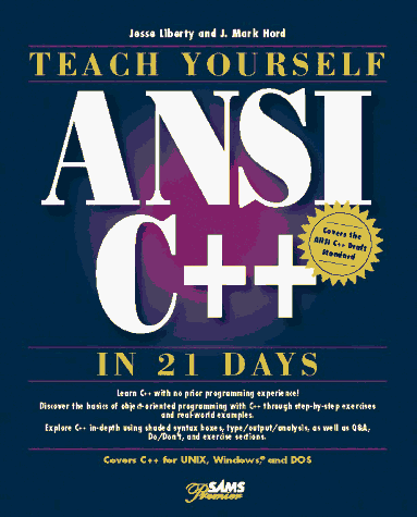 Book cover for TEACH YOURSELF ANSI C++ 2