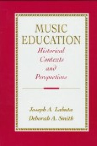 Cover of Music Education