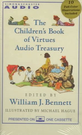 Book cover for The Children's Book of Virtues Audio Treasury Cassette