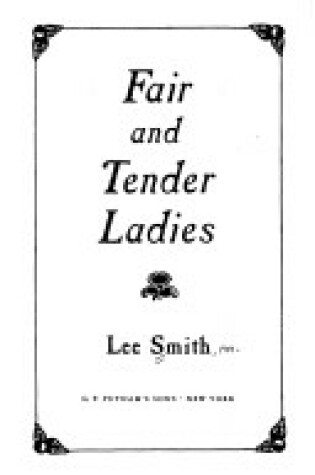 Cover of Fair and Tender Ladies