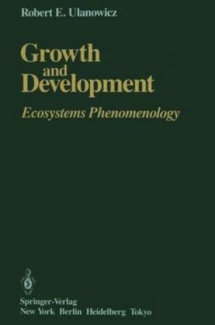 Cover of Growth and Development