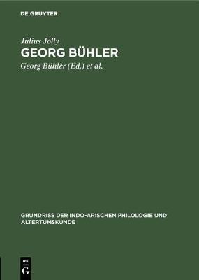 Cover of Georg Buhler