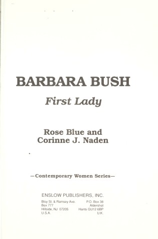 Cover of Barbara Bush