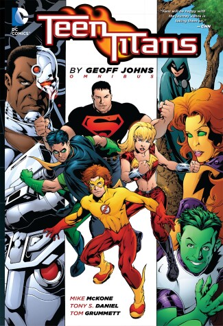 Book cover for Teen Titans by Geoff Johns Omnibus