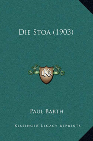 Cover of Die Stoa (1903)