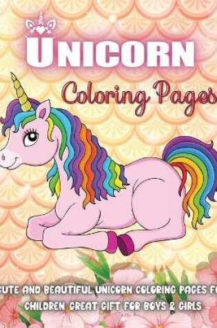 Cover of Unicorn Coloring Pages