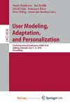 Book cover for User Modeling, Adaptation and Personalization
