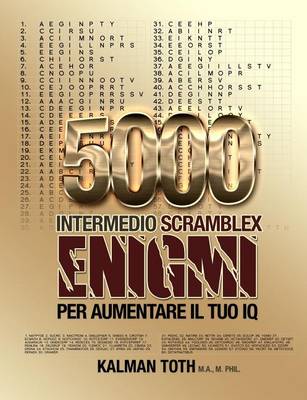 Book cover for 5000 Intermedio Scramblex Enigmi Per Aumentare Il Tuo IQ