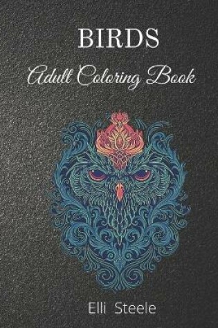 Cover of Birds Adult Coloring Book