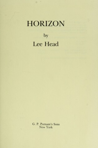 Cover of Horizon