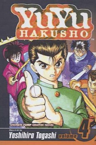 Cover of YuYu Hakusho, Volume 4