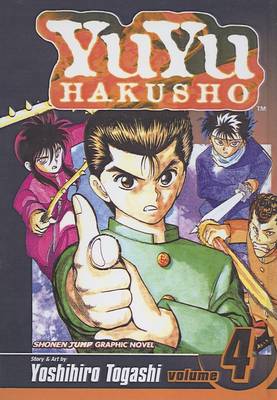 Cover of YuYu Hakusho, Volume 4