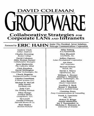 Book cover for Groupware