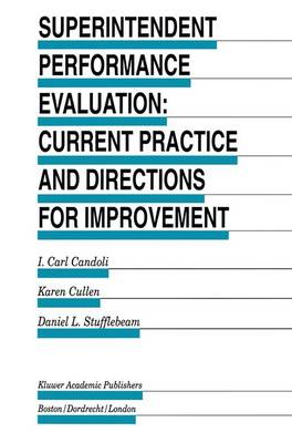 Book cover for Superintendent Performance Evaluation: Current Practice and Directions for Improvement