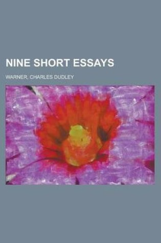 Cover of Nine Short Essays