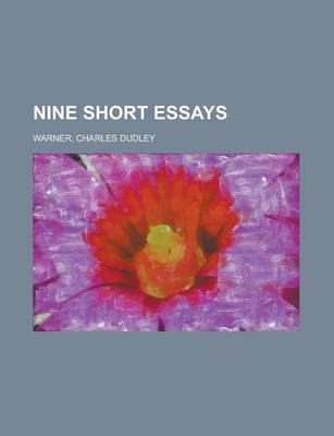 Book cover for Nine Short Essays