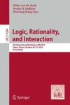 Book cover for Logic, Rationality, and Interaction