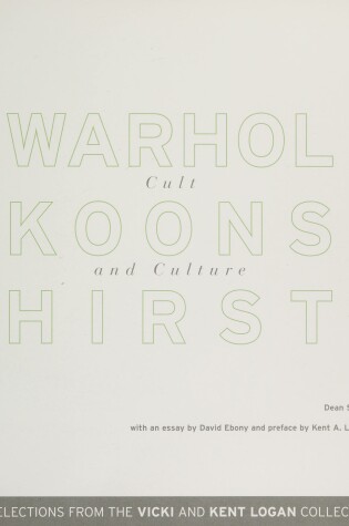 Cover of Warhol, Koons, Hirst & Culture