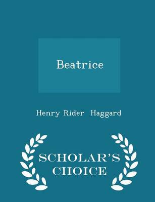 Book cover for Beatrice - Scholar's Choice Edition