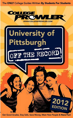 Book cover for University of Pittsburgh 2012