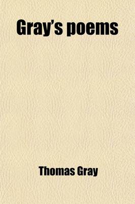 Book cover for Gray's Poems