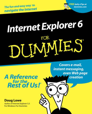 Book cover for Internet Explorer 6 For Dummies