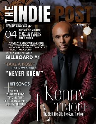 Book cover for The Indie Post Kenny Lattimore September 01, 2023 Issue Vol 1