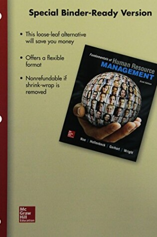 Cover of Loose Leaf Fundamentals of Human Resources with Connect Access Card