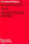 Book cover for Industrial Employment through Appropriate Technology