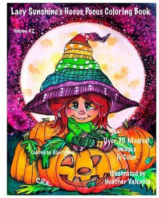 Book cover for Lacy Sunshine's Hocus Pocus Coloring Book