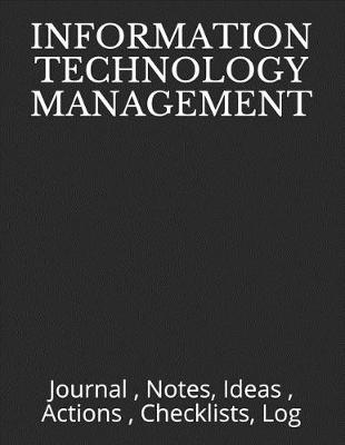 Book cover for Information Technology Management