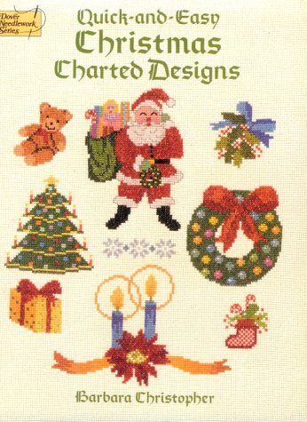 Book cover for Quick and Easy Christmas Charted Designs