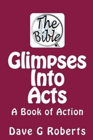 Cover of Glimpses Into Acts