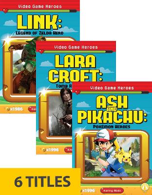 Book cover for Video Game Heroes (Set of 6)