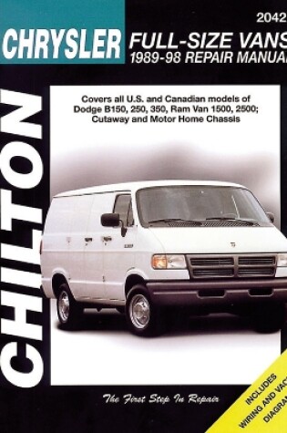 Cover of Dodge & Plymouth Vans (89 - 98) (Chilton)