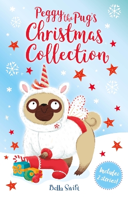 Book cover for Peggy the Pug's Christmas Collection